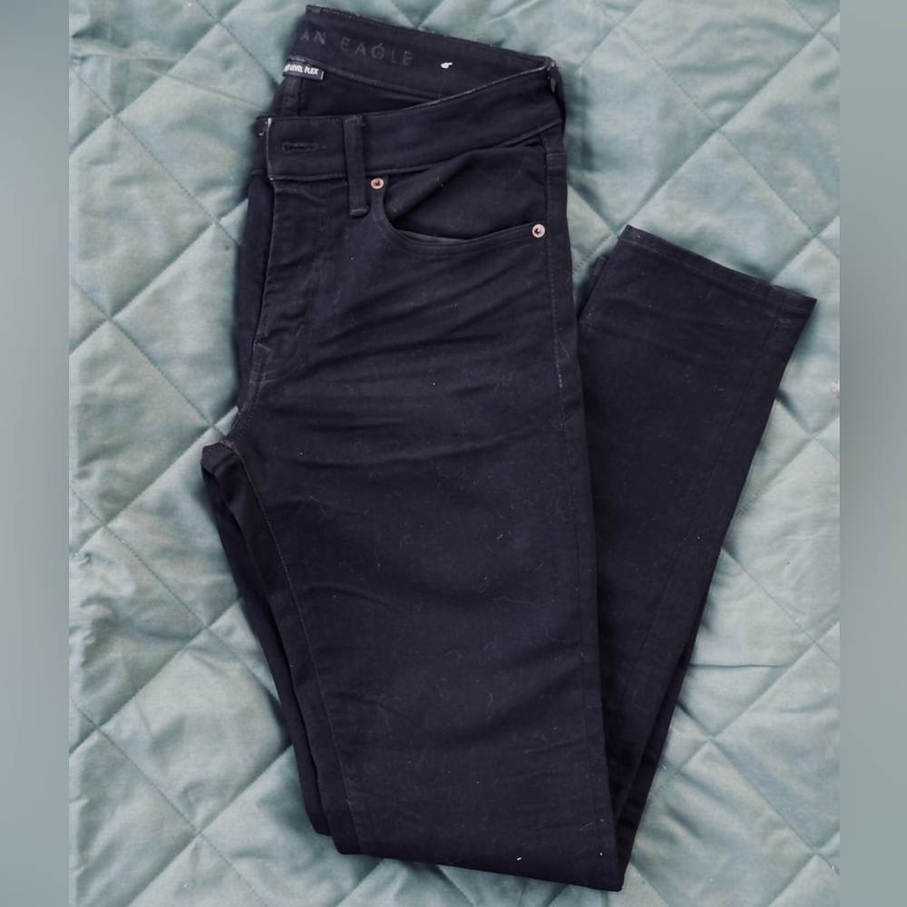 American Eagle Outfitters Men's Black Jeans